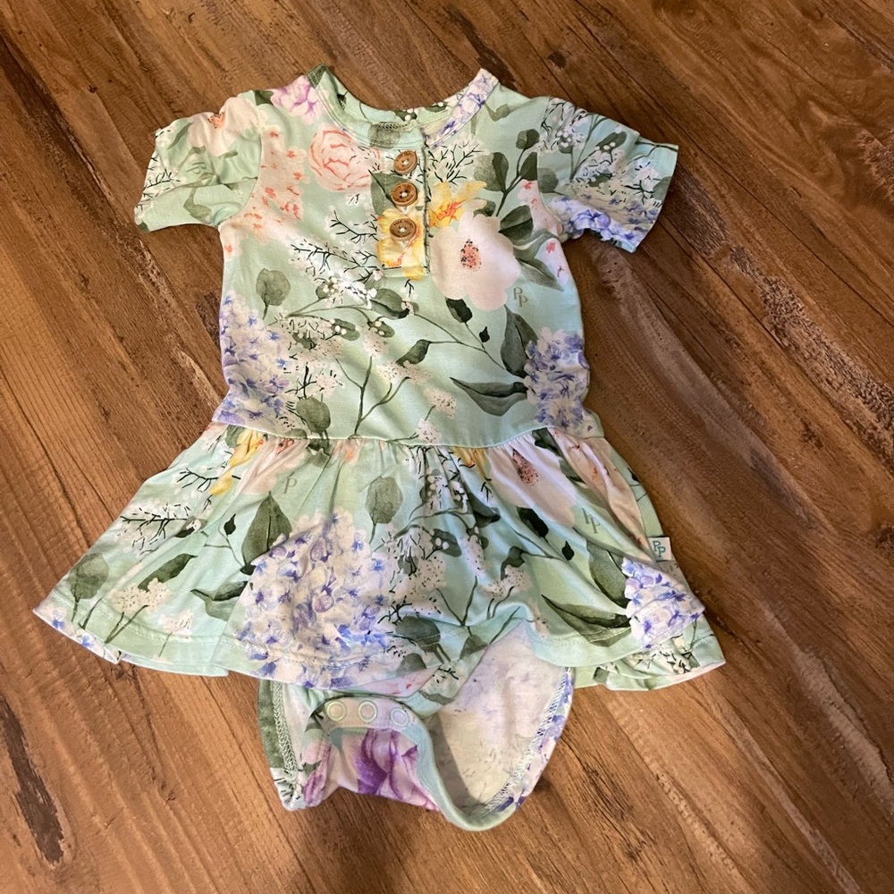 Posh Peanut twirl bodysuit